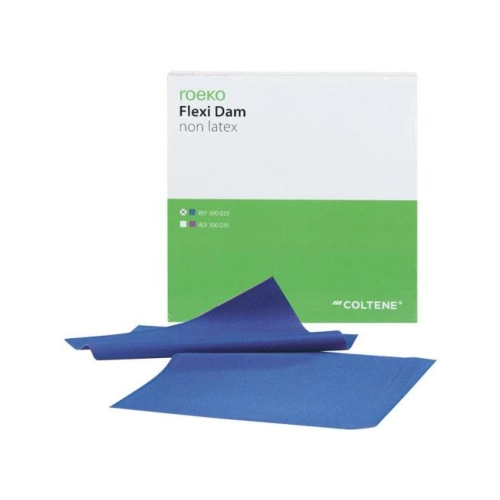 Roeko Flexi Dam 15x15 cm blauw (Non Latex) 30 vel