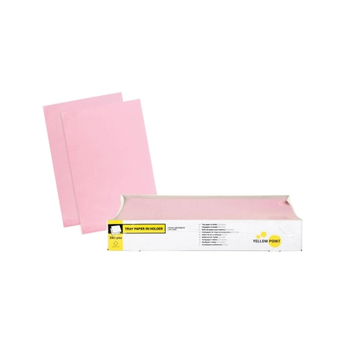 Yellow Point Traypapier in houder 18x28 cm roze 250 vel